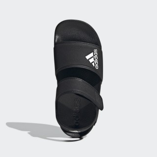【adidas 愛迪達】GW0344 運動鞋 涼鞋 童鞋 兒童涼鞋 黑 ADILETTE SANDAL K(GW0344)