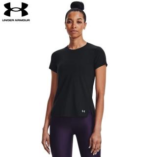 【UNDER ARMOUR】UA 女 Iso-Chill 短袖T-Shirt 1369764-001(黑)