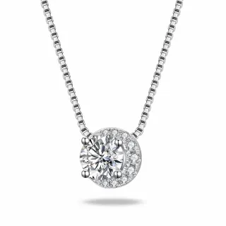 【蘇菲亞珠寶】30分 F/VVS1 18K金 盼願 鑽石項鍊