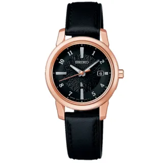 【SEIKO 精工】Lukia系列 鈦金屬 太陽能電波腕錶 畢業禮物 送禮 推薦(SSQV086J/1B35-0AR0C)