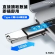 【Joyroom】Type-C 公 to USB-A 母 鋅合金OTG轉接頭/轉接器(iPhone 15可用/手機讀取讀卡機)