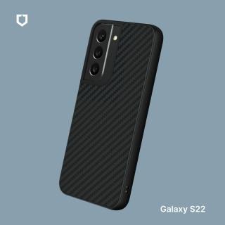 【RHINOSHIELD 犀牛盾】Samsung Galaxy S22/S22+/S22 Ultra Solidsuit 碳纖維紋路防摔背蓋手機保護殼