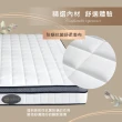 【藤原傢俬】防螨抗菌豆腐蜂巢式獨立筒床墊雙人特大(6X7尺)