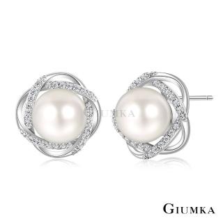 【GIUMKA】珍珠耳環．新年禮物．花朵．耳針