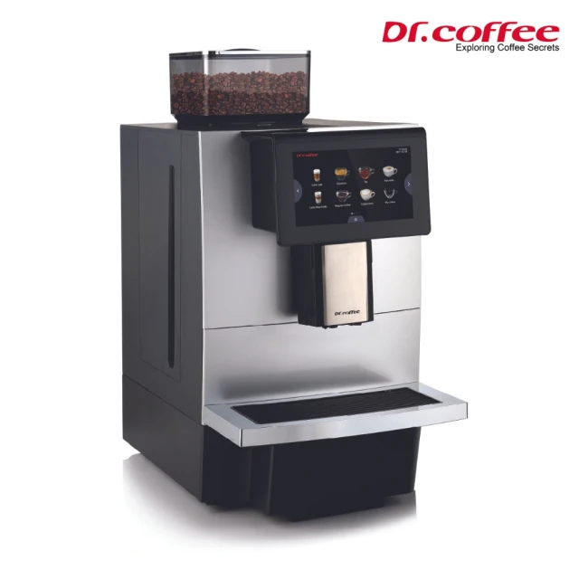 【咖博士Dr.coffee】旗艦款商用全自動咖啡機F11 Plus銀色(保固一年)