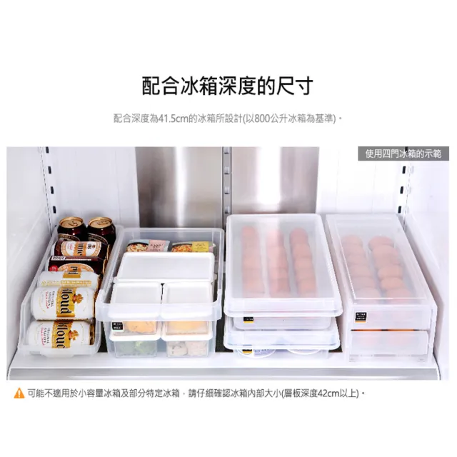 【韓國昌信生活】INTRAY冰箱抽屜式收納籃-24cm