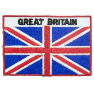 【A-ONE 匯旺】英國 電繡補丁 Flag Patch布貼 熱燙裝飾貼 熨斗燙貼 熨燙貼章 燙布