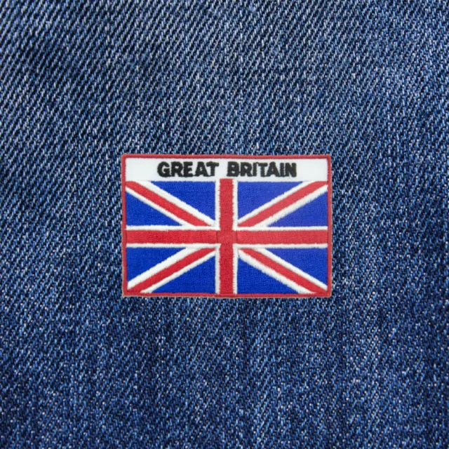 【A-ONE 匯旺】英國 電繡補丁 Flag Patch布貼 熱燙裝飾貼 熨斗燙貼 熨燙貼章 燙布