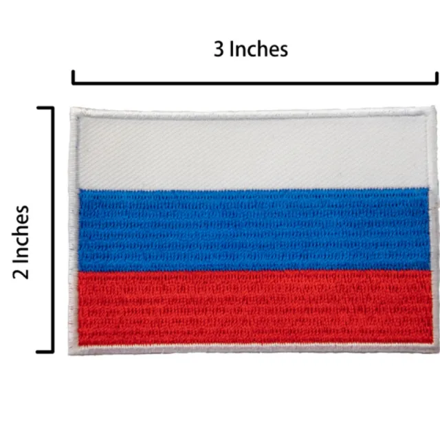 【A-ONE 匯旺】RUSSIA 俄羅斯 刺繡熨燙 含背膠 熨燙布貼 背膠補丁貼 刺繡衣服貼紙 立