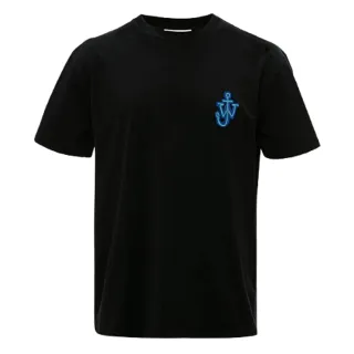 【JW Anderson】男款 ANCHOR系列 黑色短袖T恤(S號、M號、XL號)