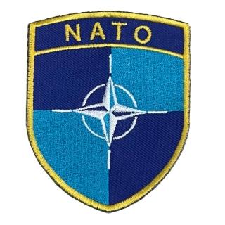 【A-ONE 匯旺】北大西洋公約組織 NATO刺繡 北約布章 貼布 布標 燙貼 徽章 肩章 識別章