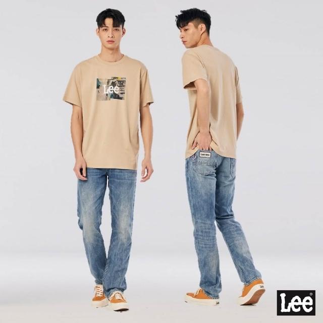 【Lee 官方旗艦】男裝 牛仔褲 / 涼感 726 中腰標準小直筒 淺藍洗水  / 101+ / Lites 系列(LL220091528)