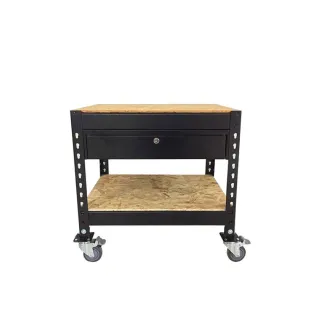 【空間特工】設計師款 附輪可移動床頭櫃 60x60x50cm(床邊櫃 邊桌 推車 抽屜櫃)