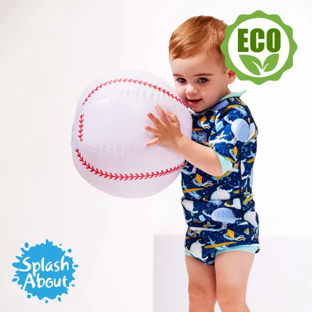 【Splash About 潑寶】嬰兒 尿布褲 連身 防曬 抗UV-翱翔熱氣球(嬰兒泳褲)