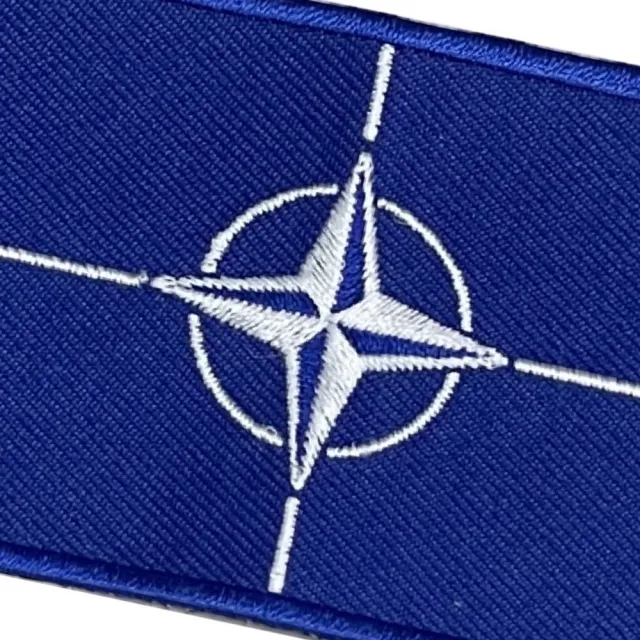 【A-ONE 匯旺】北約 NATO 刺繡貼布 電繡貼 背膠補丁 PATCH 刺繡士氣章 貼章 補丁