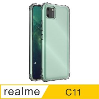 【Ayss】realme C11/6.5吋 超合身軍規手機空壓殼(四角氣墊防摔/美國軍方米爾標準認證-透明)