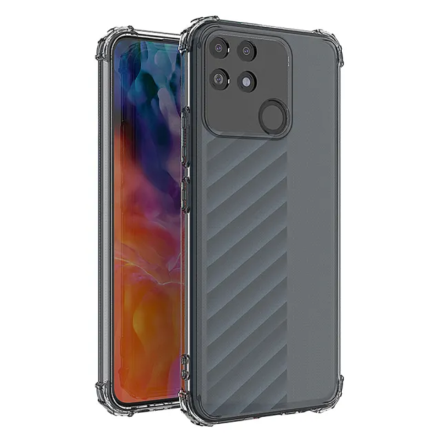 【Ayss】realme Narzo 50A/6.5吋 超合身軍規手機空壓殼(四角氣墊防摔/美國軍方米爾標準認證-透明)