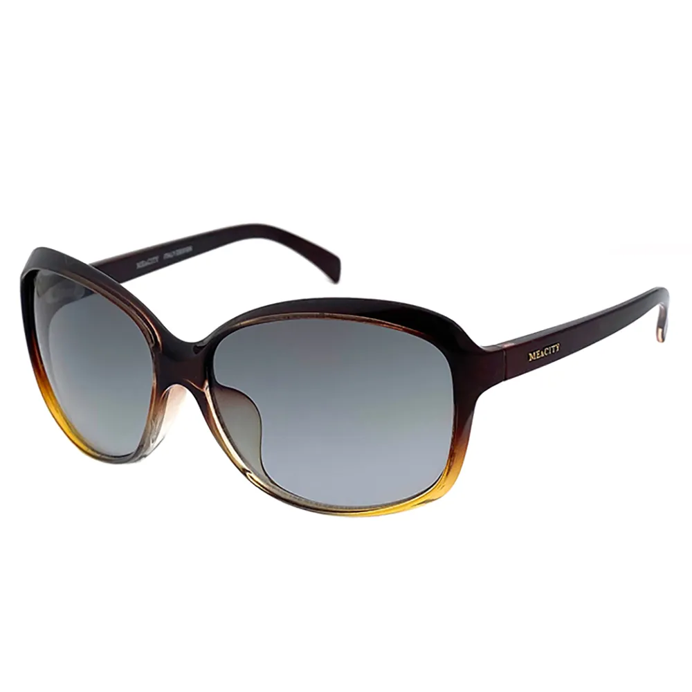 【ME&CITY】皇室漸層簡約太陽眼鏡 品牌墨鏡 抗UV400(ME120001 J325-3)