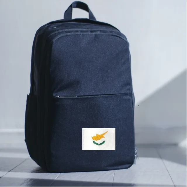 【A-ONE 匯旺】塞浦路斯 國旗布藝徽章 背膠背包貼 Flag Patch立體繡貼 熨斗士氣章
