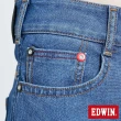 【EDWIN】男裝 特大碼-JERSEYS 迦績EJ7透氣錐形AB牛仔褲(石洗藍)