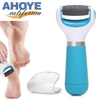【AHOYE】電動去腳皮器 電池供電 磨腳皮器 美足機 去角質 去除死皮