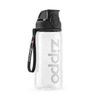 【Zippo官方直營】運動水壺酷動系列-個性運動水壺-墨玉黑550ML(運動水壺)