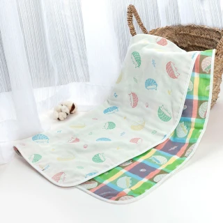【Newstar明日之星】MIT四層紗彩虹森林嬰兒被空調毯(台灣製造 媽咪推薦 嬰兒用品 紗布巾 嬰兒毯 彌月禮)