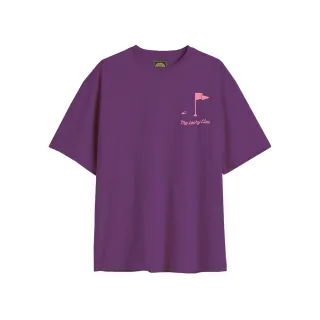 【Daniel Wong】LOCHYCLAN 中性 短袖直身T恤(紫)