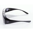 【Z-POLS】可掀包覆設計 Polarized寶麗來偏光抗UV400太陽眼鏡(可包覆近視眼鏡於內新款偏光眼鏡)