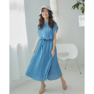 【Nicoco daily】法希爾雪紡洋裝(4色)