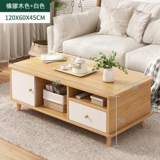 【E家工廠】茶几桌 邊桌 收納茶几(抽屜收納 咖啡桌 會客桌 茶几)
