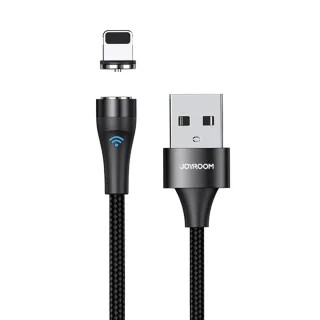 【Joyroom】USB to Lightning 2.1A 磁吸充電線 1M