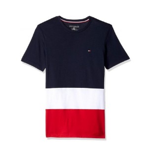 【Tommy Hilfiger】Tommy Hilfiger 圓領 短袖 純棉 T恤 短T 上衣(經典款)