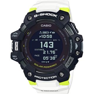 【CASIO 卡西歐】G-SHOCK 太陽能GPS心律運動錶 情人節 禮物(GBD-H1000-1A7)