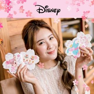 【收納王妃】Disney 迪士尼 櫻花系列 造型 硬式珪藻土 杯墊 吸水 2入/組(尺寸:11.5x11x0.9cm)