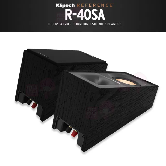 【Klipsch】R-40SA 被動式 天空聲道喇叭(杜比全景聲環繞喇叭/釪環 公司貨)