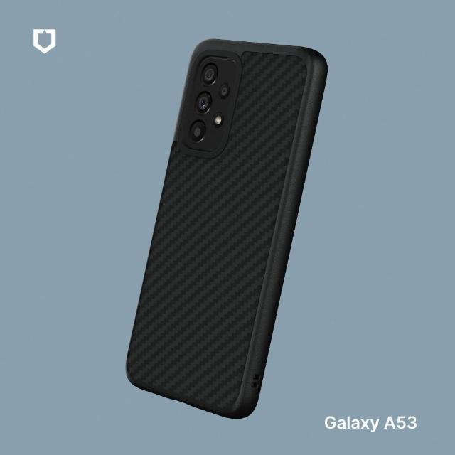 【RHINOSHIELD 犀牛盾】Samsung Galaxy A53 SolidSuit 碳纖維紋路防摔背蓋手機保護殼(碳纖維)