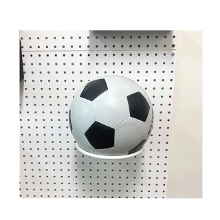 【撥撥的架子】洞洞板配件 運動用品整理收納筐排球足球籃球置物球架(撥撥專用洞洞籃球框)