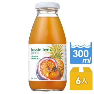 【Bessie Byer】貝思寶兒熱帶水果汁300ml*6罐