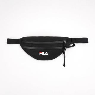 【FILA】FILA 側背包 運動 戶外 休閒 輕量 防潑水 斜跨包 隨身包 輕便 穿搭 黑(BWW-3022-BK)