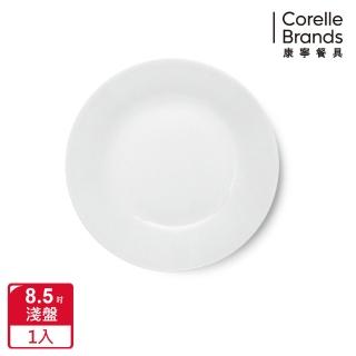 【CORELLE 康寧餐具】PYREX 靚白強化玻璃8.5吋淺盤