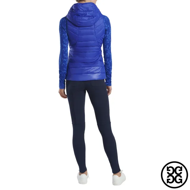 【G/FORE】GFORE HOODED PUFFER 女款 保暖背心(G4LF20O09-LAPIS)