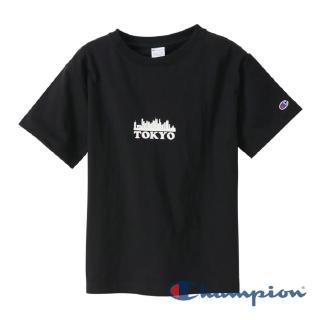 【Champion】官方直營-Womens Tokyo Logo短袖Tee-女(黑色)