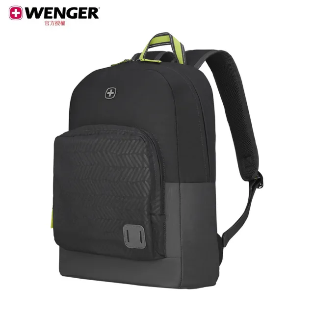 【WENGER 威戈】雙11 Crango 16吋電腦後背包 33*46*22 黑/紅/粉(611979/611980/611982)