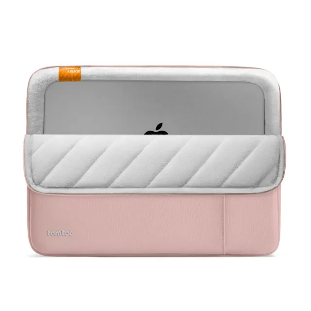 【tomtoc】MacBook Pro 14” 完全防護 粉 筆電包(M1-M5新款適用 內袋)