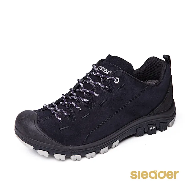 【sleader】動態防水防滑耐磨戶外休閒女鞋-S2042(黑)