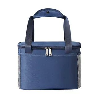 【E.City】手提大容量方款網格保溫保冷包