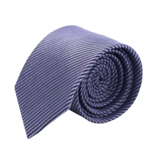 【per-pcs 派彼士】時尚紳士雅痞領帶_紫細斜紋(717016)