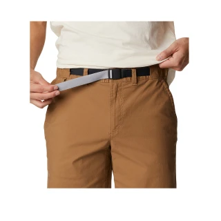 【Columbia 哥倫比亞 官方旗艦】男款-休閒短褲-棕色(UAE97310BN / 2022年春夏商品)