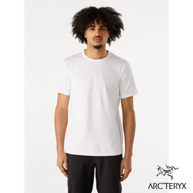 【Arcteryx 始祖鳥官方直營】男 Capitve 短袖 休閒 Tee(生命藍)